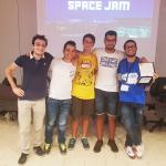 Il team "Space Jam" vincitore della competizione