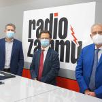 Da sinistra i docenti Rosario Castelli, Francesco Priolo e Nunzio Crimi