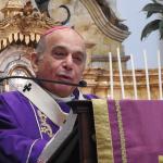 Il mons. Salvatore Gristina, arcivescovo metropolita di Catania