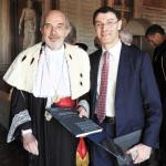 Il rettore Francesco Basile e il prof. Stafano Paleari