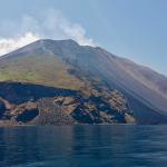 Stromboli in eruzione, foto scattata dal prof. Viccaro