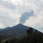 Stromboli in eruzione, foto scattata dal prof. Viccaro