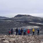 Un momento del field-trip vulcanologico