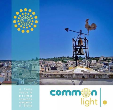 Locandina progetto CommOn Light Ferla